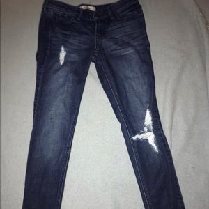 Ripped jeans from hollister